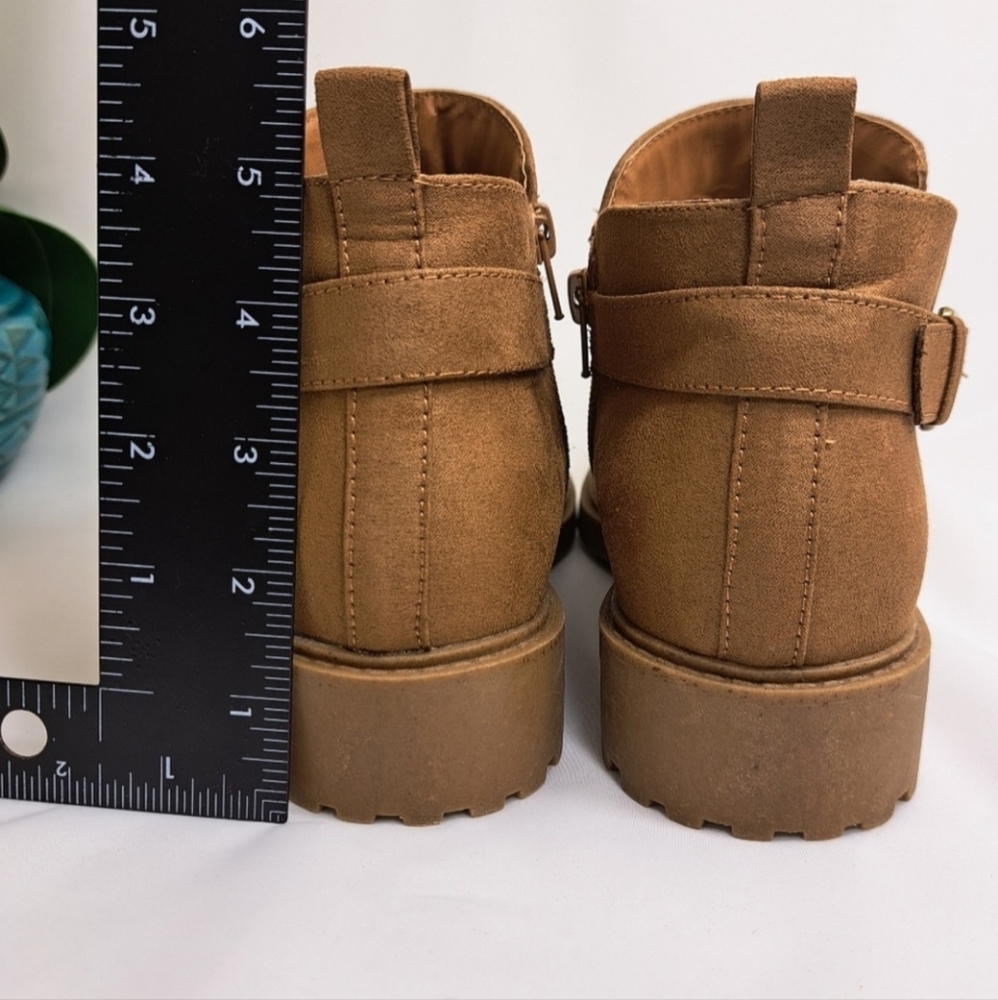 ESPRIT Women's Suede Ankle Boots Brown Size 7.5 M - Picture 14 of 16